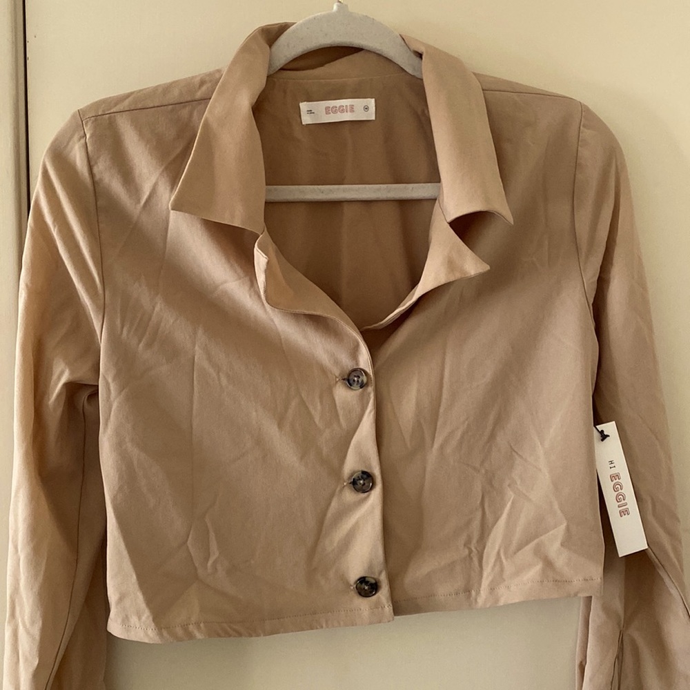 EGGIE CROPPED BLOUSE